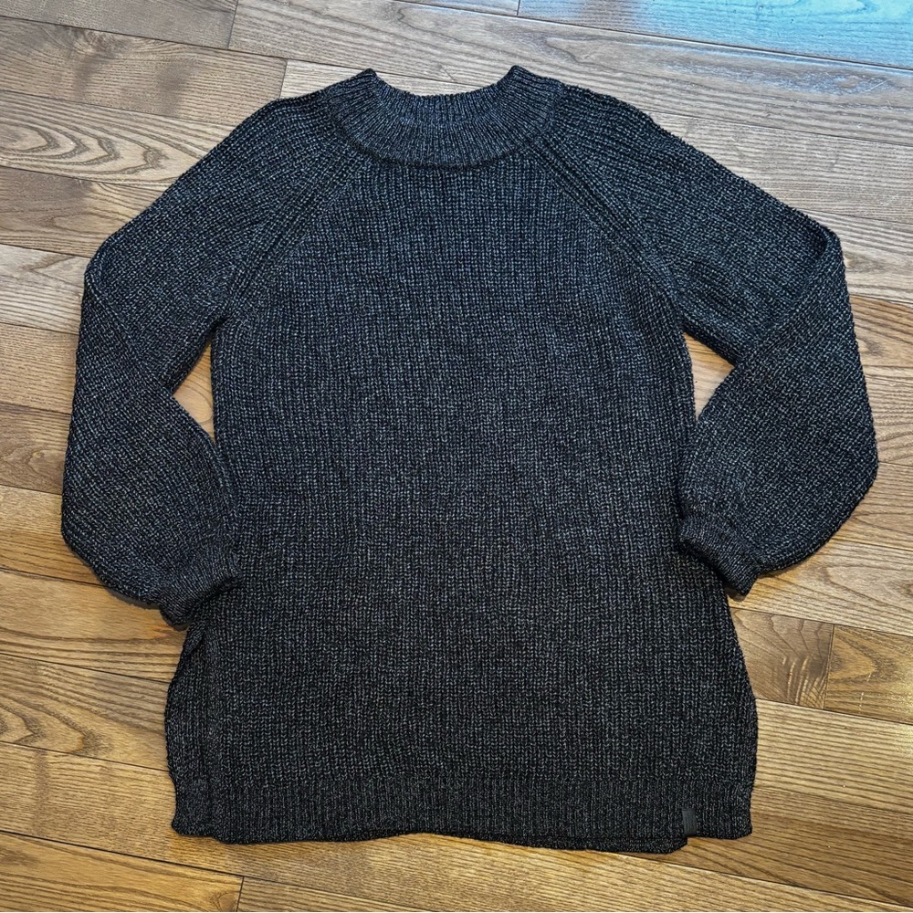 Roots Women's Charcoal Long Sweater
